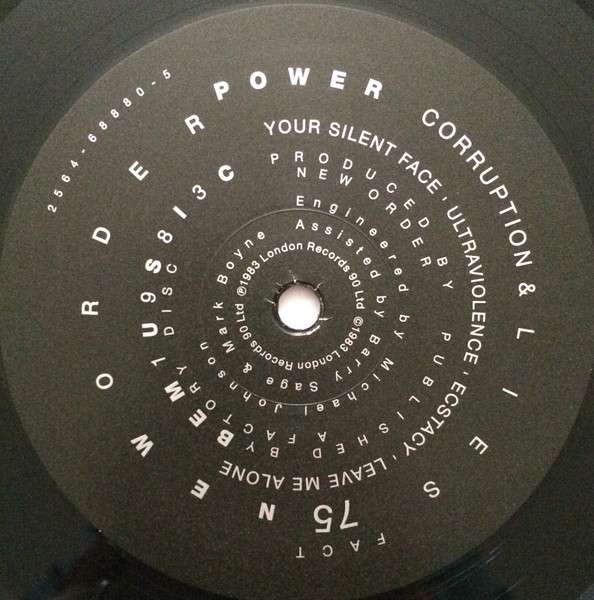 New Order – Power, Corruption &amp; Lies